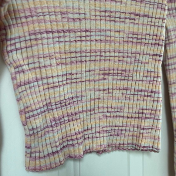NWT Sincerely Jules Y2K Stretch Ribbed Knit Long Sleeve Sweater S - Picture 3 of 11